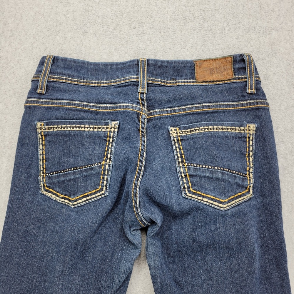 BKE Jeans Women's Size 26R Payton Skinny Fit Low Rise 26x31.5 Dark Wash Comfort‎ - Picture 6 of 9